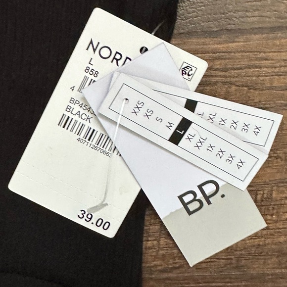 BP Nordstrom Womens Ribbed
Knit Mini Dress lettuce EDGES
Tied SZ LG BLACK - Picture 9 of 12